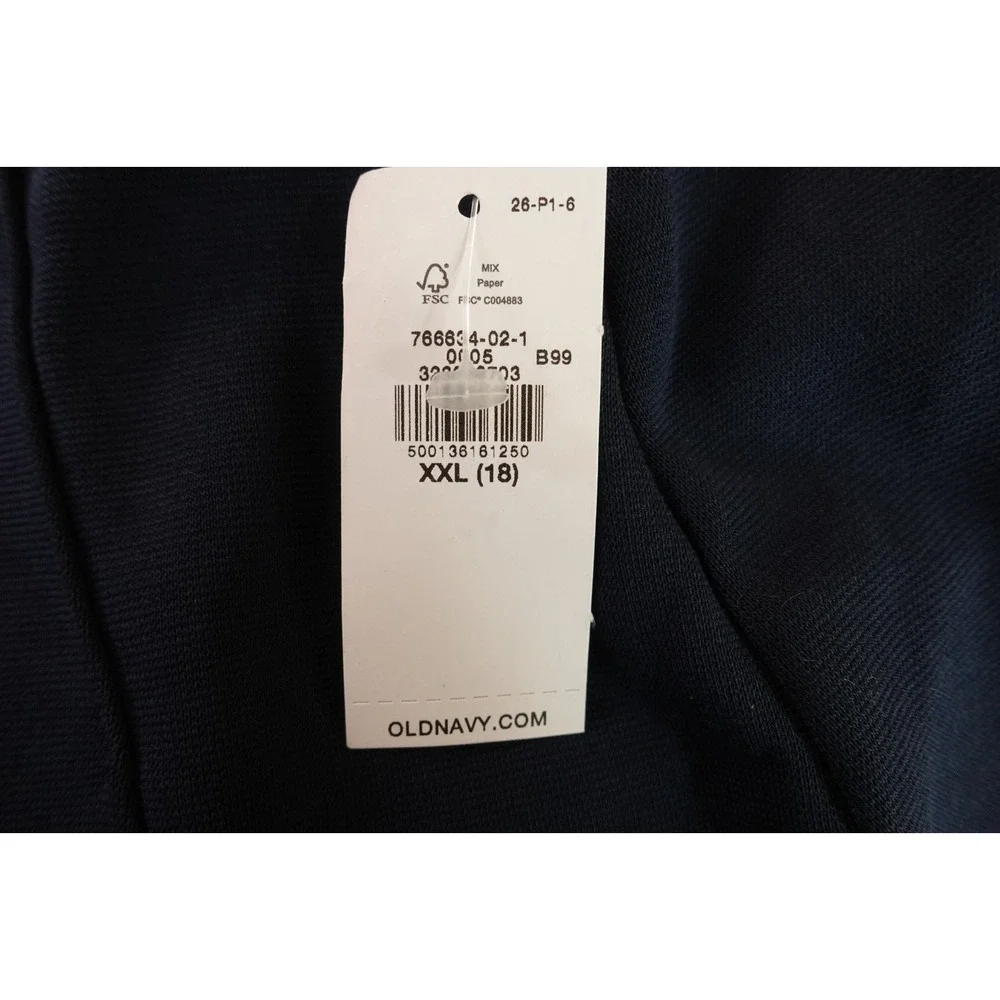 Old Navy Girls Size XXL (18) Blue School Uniform Ponte-Knit Pleated Skort NWT